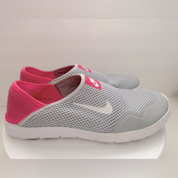 Gray and Pink Sneakers Lightweight Breathable Design - Size 7.5 - Picture 1 of 8